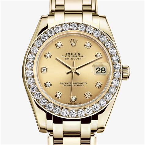 rolex di oro e diamanti|orello oro oro.